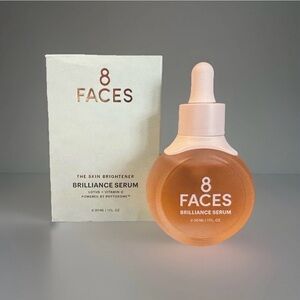 8 Faces Brilliance Serum Skin Brightener Vitamin C Lotus 1oz 30ml Luxury